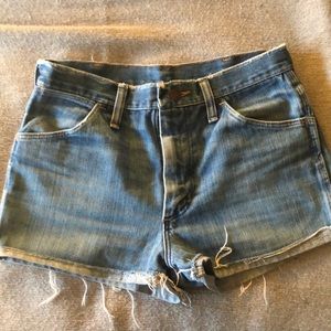 Wrangler denim shorts